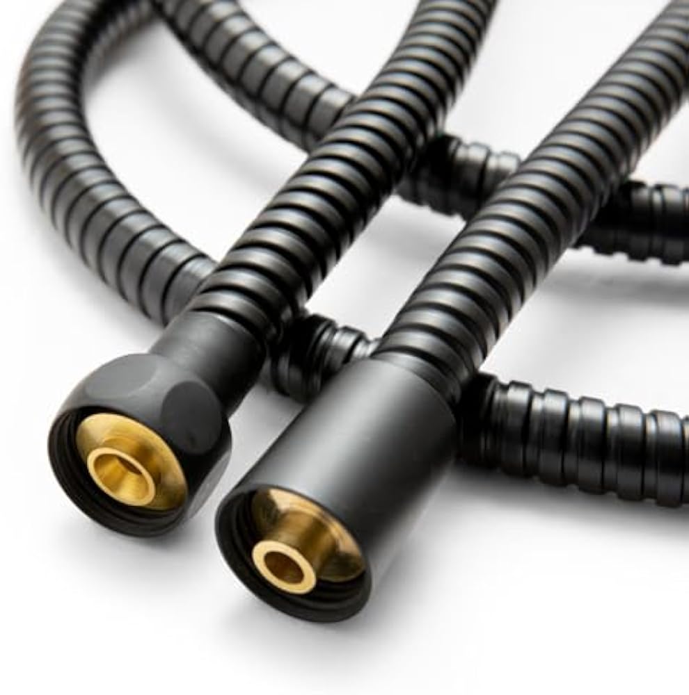 Stainless steel shower and bidet hose