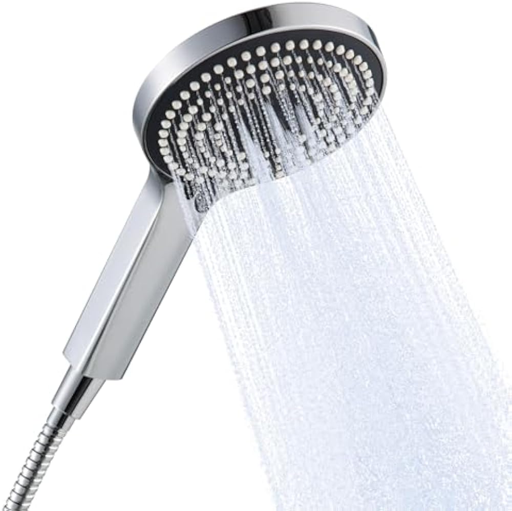Handheld shower head set with hose