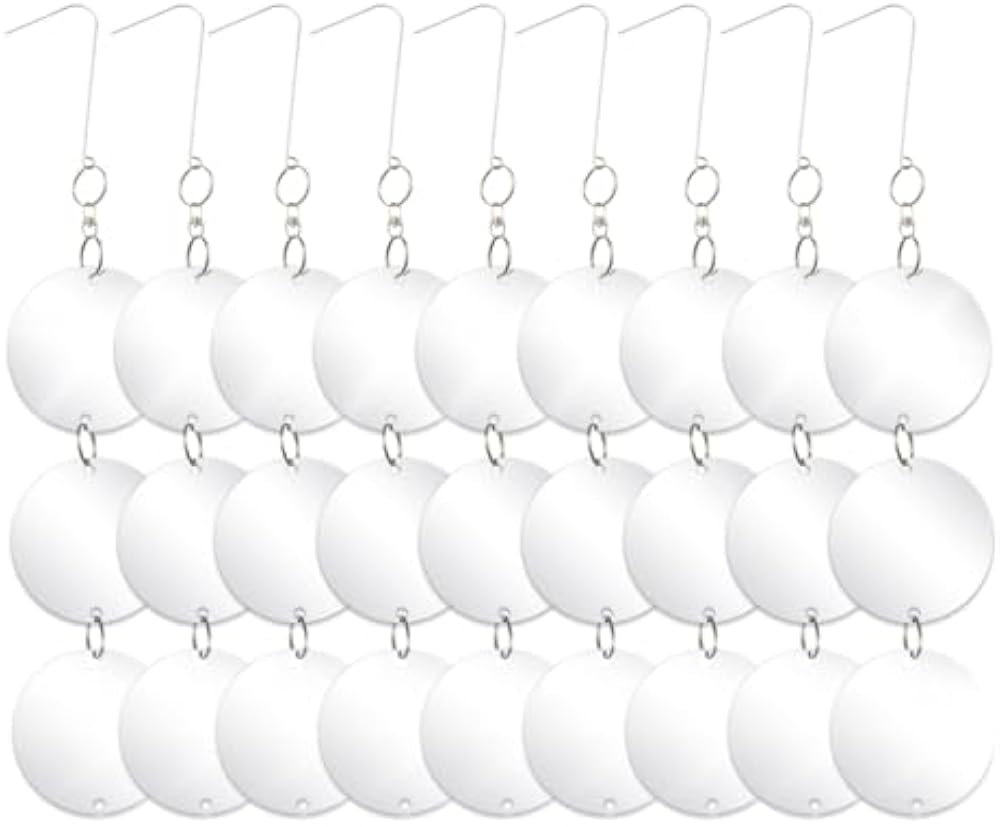 Reflective bird scare discs